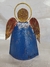 Anjo Luz Azul Arte em aço carbono. Escultura na internet
