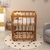 Cuna Evolutiva Guatambú 4 en 1 Color Madera - Cuna Evolutiva