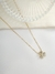 Colar Flor de Luxo Cravejado: Banho Ouro 18k - comprar online