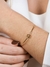 Bracelete Nó Minimalista: Banho Ouro 18k na internet