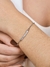 Pulseira Delicata: Banho Ródio Branco na internet