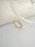 Anel Trançado Elegance: Banho Ouro 18k - comprar online
