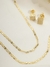 Conjunto Mary: Banho Ouro 18k - Ferrian | Semijoias