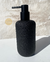 Dispenser simil piedra redondo negro