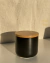 Frasco Mini Ceramica C/Tapa Bambu - comprar online
