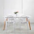 Mesa Nórdica Tapa Blanca 1,20x80 - comprar online