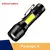 Imagem do Poderosa lanterna led recarregável com usb e zoom à prova dágua