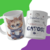 Caneca Trabalhar Pará Mimar Meus Gatos - comprar online