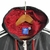 Imagem do Jaqueta Corta-Vento Flamengo 23/24 Masculina Adidas - Vermelha e preto com detalhes em branco