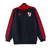 Jaqueta Corta-Vento River Plate 23/24 Masculina Adidas - Preta com detalhes em vermelho e branco