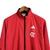 Imagem do Jaqueta Corta-Vento Flamengo 23/24 Masculina Adidas - Dupla Face - Preta com detalhes em vermelho e branco