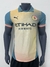 camisa modelo jogador do manchester city iv temporada 24/25 edição limitada nas cores amarelo pálido com detalhes em azul marinho e turquesa 