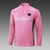 kit treino inter miami temporada 25/26 nas cores jaqueta rosa com detalhes branco e cinza e calça preta com detalhes branco
