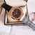 relogio hublot gineve big bang dourado com fundo marrom