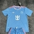 Kit Inter Miami III 25/26 - Azul - Infantil - FlavioSportWear | Frete Grátis