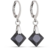Brinco Tranqueta Zircônia Carrê 8x8 - comprar online