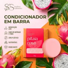 Condicionador Sólido de Pitaia - Revitalização, Hidratação Profunda, Brilho