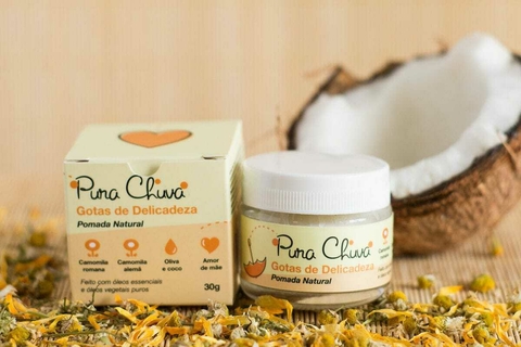 Pomada natural Gotas de Delicadeza - Pura Chuva