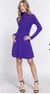 VESTIDO DE PUNTO CUELLO ALTO