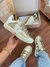 Vert Velcro Dourado/Branco