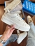 Adidas plataforma lux off/prata velho na internet