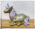 Estatuilla Unicornio
