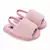 Tênis antiderrapante com sola macia infantil, Sapatos de princesa Rosa Bebê