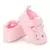 Tênis antiderrapante com sola macia infantil, Sapatos de princesa Rosa Bebê - Baby mel infantil