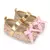 Tênis antiderrapante com sola macia infantil, Sapatos de princesa Rosa Bebê - comprar online