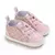 Tênis antiderrapante com sola macia infantil, Sapatos de princesa Rosa Bebê - comprar online
