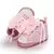 Imagem do Tênis antiderrapante com sola macia infantil, Sapatos de princesa Rosa Bebê