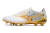 Mizuno Morelia Football Boots White with Yellow detail Wolf/Lion Edition - online store