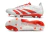 Adidas Predator Falcon Football Boots White with Red Details on internet