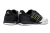 Chuteira Futsal Adidas Competition Couro - Preto com detalhe Verde Fluorescente e Branco na internet