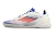 Adidas F50 Elite Futsal Boot - White with Blue Detail