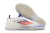 Adidas F50 Elite Futsal Boot - White with Blue Detail