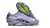 Botas de fútbol Nike Air Zoom Mercurial 16° Elite en color morado con detalles en verde y suela con tecnología Air Zoom.