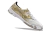 Mizuno Alpha Society Football Boot in Japan White with Gold detail - Alfa Esporte