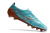 Chuteira Mizuno Alpha in Japan Azul Claro com detalhe Marron - Alfa Esporte