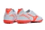 Mizuno Monarcida Society Football Boot White with Orange detail - Alfa Esporte
