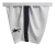 Kit Infantil Botafogo II 23/24 - Reebok - Preto com detalhes em branco - Alfa Esporte