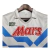 Camisa Retrô Napoli II 1988/1989 - Ennere Masculina - Branca com detalhes em azul - Alfa Esporte
