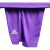 Kit Infantil Real Madrid Retrô 19/12 - Adidas - Roxo com detalhes em branco - comprar online