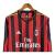 Camisa Retrô AC Milan 2013/2014 manga longa - Masculina Adidas - Preta e vermelha com detalhes em dourado en internet