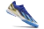 Botas de fútbol Society Adidas X Elite Messi azul oscuro con detalle dorado - Alfa Esporte