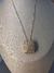 Conjunto Colar + Brinco Dourado quadrado na internet