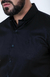 Camisa Acetinada Manga Curta Tradicional Cor Preto - LORD'S BRAND