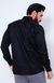 Camisa Acetinada Manga Longa Slim Cor Preto na internet
