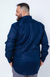 Camisa de Linho Manga Longa Tradicional Plus Size Cor Azul Marinho - LORD'S BRAND
