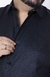 Camisa de Linho Manga Longa Tradicional Plus Size Cor Preto - LORD'S BRAND